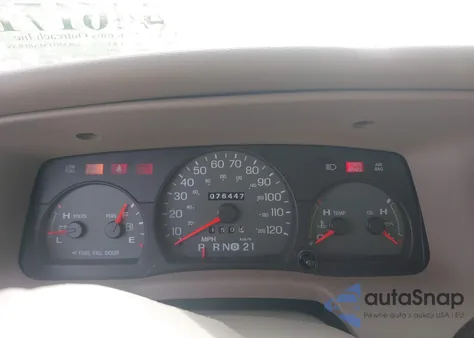 2005 Mercury Grand Marquis Gs z USA, uszkodzony, nr VIN 2MEFM74W45X603594